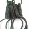 ACFFVBW Coiled Extension Cord, 6 Core 22AWG Spiral Telescopic Wire Shielded Cable Stretch 1-12 Meters Matte Surface Spring Spiral Extension(Stretch 7 Meter) view 3