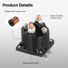 100 Amp 4 Terminal Solenoid Relay, 12 V Dump Trailer Solenoid For Intermittent Duty, Replacing Part Numbers Saz-4201Er, Az-4201Gj view 4