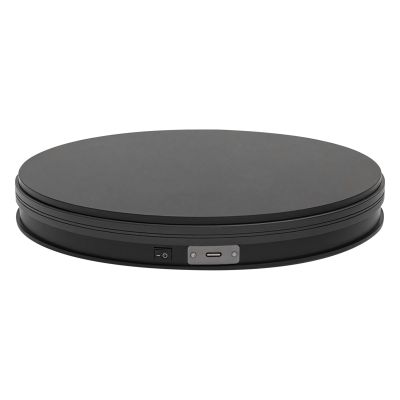 Display Stand Rotating Smart, Photography Turntable Electric, 20S Rotation Speed, 22.04 (10 Kg) Load Capacity, Watch & Jewelry Display, Product Photography Ideal, Usb Powered