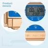 60A Solar Charge Controller With Lcd, Dual Usb Ports, Smart Control, Auto Voltage Detection, For Rv, Marine, Home Solar Systems view 2