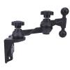 Fabater Fish Finder Mount, Long Arm Marine Electronic Mount, Universal 360 Degree Rotating Dual Ball Head Marine Electronic Holder Bracket for Marine Boat Kayak Pontoon Canoe view 1