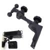 Fabater Fish Finder Mount, Long Arm Marine Electronic Mount, Universal 360 Degree Rotating Dual Ball Head Marine Electronic Holder Bracket for Marine Boat Kayak Pontoon Canoe view 2
