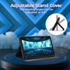 Drop-Proof Tablet Protective Case With Foldable Stand Cover, Brown, Slim Lightweight Tpu Case For Tab Lite 8.7 T220 T225 (2021) view 4