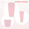 Cone-Shaped Opp Floral Gift Bags With, Ideal For Weddings And Women'S Day Gifts view 2
