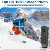 lo.baby.ve Body Camera, Mini Portable Camcorder, 1080P HD Sport Camera with Night Vision, Motion Detection, Wearable Bodycam for Policy Law Enforcement, Security Guards(SD Card Not Included) view 2