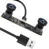 ALPCAM 120fps Stereo Camera, 1200P Global Shutter USB Camera Module with Wide Angle Dual Lens, Synchronization for 3D VR Headset, 3D Printer, Motion Tracking view 1