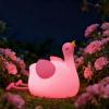 AINEEU Flamingo Night Light for Kids, Rechargeable Silicone Kids Night Light with Timer, 3-Level Dimmable Nursery Lamp, Cute Pink Bedside Light for Baby Girls Room Decor Gift view 1