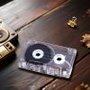 Blank Cassette Tapes 90-Min, 3 Pack Transparent For Recording, No Outer Shell, With Standard Players And Recorders Compatible view 3