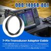 000-14068-001 7-Pin Transducer Adapter Cable for Lowrance Hook/Reveal & Cruise, Connects 7-Pin Transducer to Fish Finder/Chartplotter, 25-inch Adapter Cable view 2