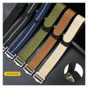 20mm 22mm Nylon Strap Hook And Loop Fastener Watch Band Men Wrist Bracelet(Army green,22MM_L 290MM) view 2