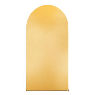 7.2FT Wedding Backdrop Arch Cover Double-Sided Spandex Fitted Stretchy Arch Stand Covers for Balloon Birthday Party Bridal Baby Shower Ceremony Banquet Photography Decoration