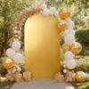 7.2FT Wedding Backdrop Arch Cover Double-Sided Spandex Fitted Stretchy Arch Stand Covers for Balloon Birthday Party Bridal Baby Shower Ceremony Banquet Photography Decoration view 3