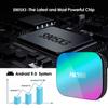Xilibod Android 9.0 Smart TV Box HK1box 4GB 32GB Amlogic S905X3 64bit Quad Core Cortex A55 CPU G31 MP2 GPU 2.4G/5G Dual-Band WiFi 1000 DLAN Support BT view 2