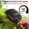 AYL Wearable Portable Bluetooth Speakers, Wireless Portable Speaker with Clip, Waterproof Clip-On (Non-Magnetic), Built-in Mic for Hands-Free Music/Calls for Work & Outdoors, 10-Hour Playtime view 4