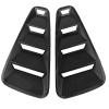 Car Rear Side Window Louvers Splitter Trim Rear Triangle Louver Window Sunshade Side Window Compatible for Mustang 2005-2014 view 1