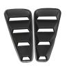 Car Rear Side Window Louvers Splitter Trim Rear Triangle Louver Window Sunshade Side Window Compatible for Mustang 2005-2014 view 4