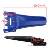 Compatible with CRF50 Refitting Rear Fender Motorcycle Accessories 50cc Mini Moto Pit Bike Mudguard Motocross Off Road Extended Longer(Black) view 2