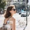 EpochTec 8MP Camera Glasses, AI Smart Glasses with Real-Time Translation & Object Analysis | HD 1200P 4K Video Recording, Sunglasses with Camera (Sunglasses) view 4