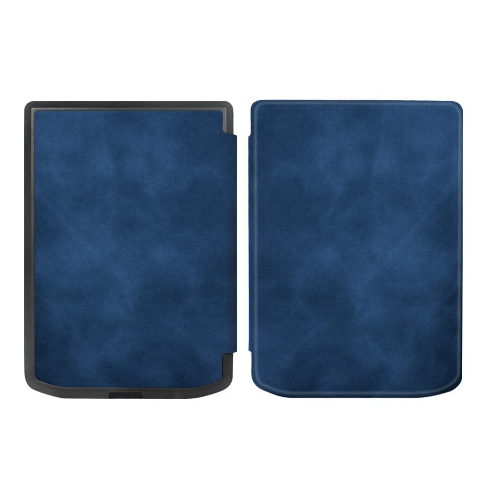 Sleeve Case Compatible with Pocketbook Verse PB629 6 Inch E-Reader Case Slim Cover Auto Wake Sleep Drop Protection(Dark Blue)