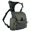 Binocular Harness Breathable Adjustable Hunting Chest Pack with Multi-Pocket Waterproof Hunting Pack for Men and Women, Army Green Chest for Rig Bino Harness view 1