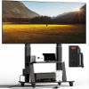 Duiliuu Mobile TV Cart with Power Outlet Rolling TV Stand for 42 to 100 inch Television Heavy Duty Portable TV Stand on Wheels, Height Adjustment, Holds Up to 180 LBS, Vesa 200200-900600mm view 1
