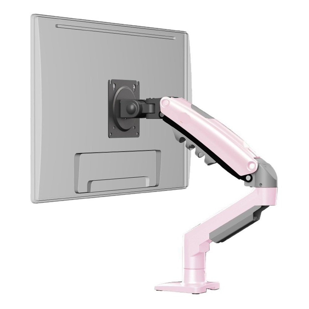 BEGWVDJTP F80 Desktop Gas Spring 17-30 Inch LCD LED Monitor Mounting Arm Full Motion Monitor Stand Loading 2-9 kg(A2)