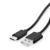 Smays USB-C Charging Cable for Moto G22 and G31 - Type-C, Black, 3ft view 1