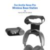 FSNIWEKO Under Desk Headphone Hanger Stand for SteelSeries Arctis Nova Pro Wireless-Arctis Pro Wireless NOVA Magnetic Mount Secretlab Magnus Version,Headphone Holder for Arctis Nova Pro Wireless view 2
