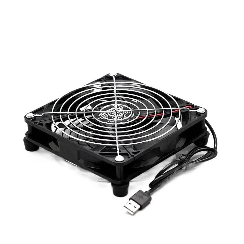AC66U B1 USB Router Heat Dissipation 14CM 5V Silent Desktop Fan Double Ball Bearing