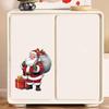 1-Pack Santa Claus Wall Decal Sticker, Removable Vinyl Holiday Decoration for Windows, Doors, Home, Living Room, Kids Room, Festive Dcor d062 view 4