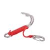 Shurzmotic Drift Hook Diving Double Dual Hook, Stainless Steel Drift Hook with 7 Strand Cord, 316 Stainless Steel Dive Accessories for Cave Dive, Strong Currents and Underwater Photography (Red) view 1