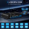JOVCOR Industrial Mini PC, Fanless PC with i7 8550U, 8GB RAM 256GB SSD, 2 x 2.5G Gigabit Ethernet, Support Win 11 Pro, WiFi5 BT4.2, for Industrial, Business view 4