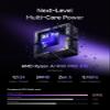 MINISFORUM N5 Pro AI NAS with AMD Ryzen AI 9 HX Pro 370, 2x SODIMM DDR5-5600MHz Slot(ECC Support), 128GB SSD, 1xHDMI+2xUSB4 Outputs, 5x HDD Slot, M.2 2230/2280/22110/U.2 slots, 5GbE+10GbE Lan Port NAS view 2