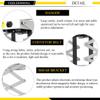 Acivirdde Electric Projector Lift Projector Mount, 80cm with Remote Control, Dual Motors, Suitable for Conference Rooms, Homes, and Theaters view 2