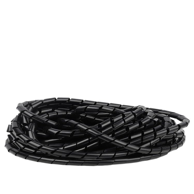 Cable Tidy Tube, 1 Meter Computer Line Spiral Protection Sleeve Winding Pipe Wire Cable Manager 3mmm-10mm(3mm Inside Diameter)