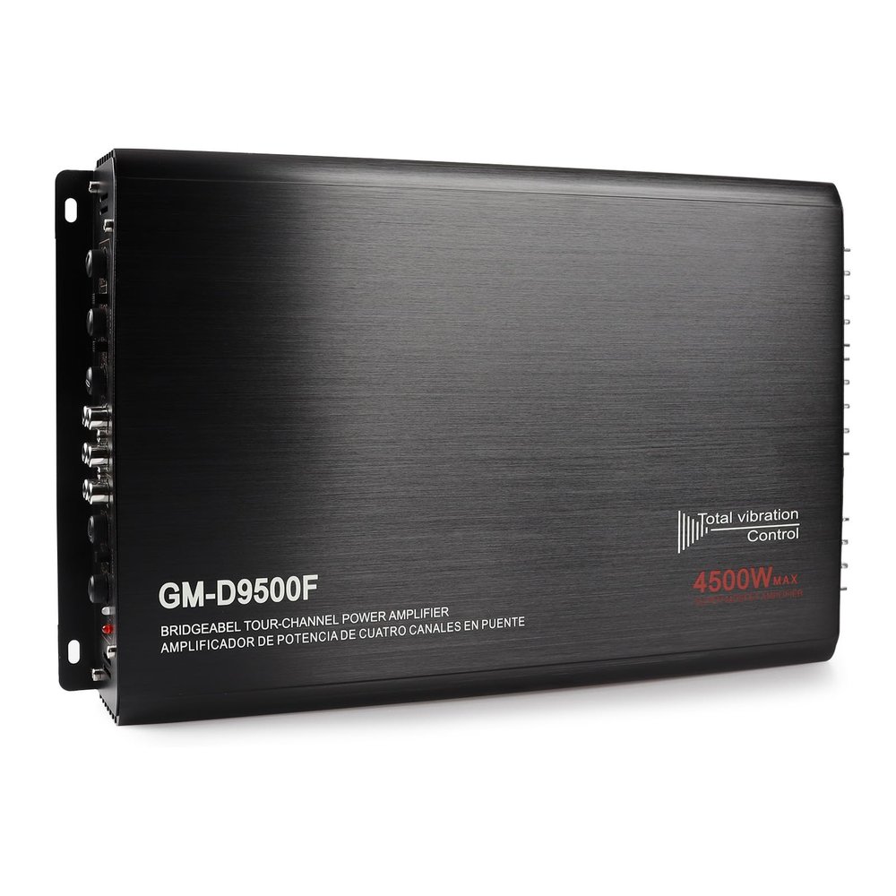 Car Power Amplifier 4-Channel Amplifier Stereo Audio Amp 12V Class A/B (4 Channel - 13.78 inch)
