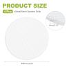 MECCANIXITY Universal 3 Inch Speaker Grills Cover Without Frame, White Metal Speaker Grills Mesh Subwoofer Mesh Cover Guard Protector for Car Home Audio, Pack of 4 view 2