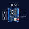 Voice Playback Module with 1GB Card,80W Low Lever Trigger DC 9-24V CH358D Chip Support USB Download, MP3 Hardware Decoding,10-Way Button One-to-One,8 Combined Voice Board for Industry Broadcast. view 2