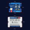 Voice Playback Module with 1GB Card,80W Low Lever Trigger DC 9-24V CH358D Chip Support USB Download, MP3 Hardware Decoding,10-Way Button One-to-One,8 Combined Voice Board for Industry Broadcast. view 3