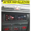 1 Din Audio Frame For Audi A6 2003 Car Radio Fascia DVD Meter Trim Kit Installation Mount Facia Plate Stereo Bezel view 2