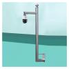 Wall-mount CCTV Pole 19 39 47 59 78.7in, Universal Security Camera Holder Easy Install & Disassemble, Surveillance Stand for Parking Lot/Farm/Estate(Light Coffee,1.2m/47.2 in) view 1