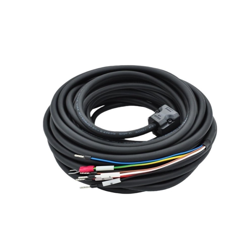 VRTLYJU Servo Motor Motor Power Connection Cable JZSP-CSM32-15-E JZSP-CSM32-20-E JZSP-CSM32-30-E with Brake Cable(5M,JZSP-CSM12-XX-E)