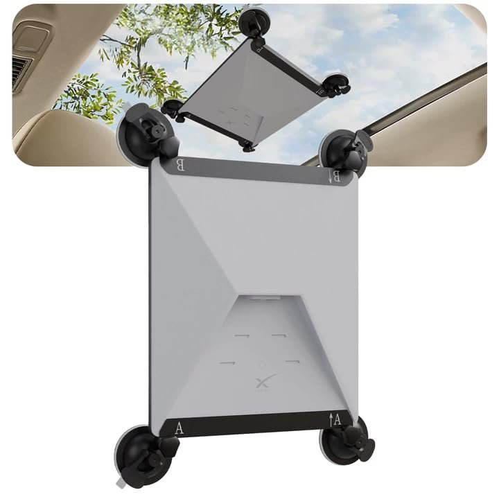 FIUTY for Starlink Mini Suction Cup Mount, Strong Suction Cup Mount for Starlink Mini Mounting on Car, Windows, Sunroofs,RVs, Boats, and Road Trips