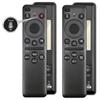 2 Pack New BN59-01432A TM2360E Solar Voice Remote Control Replacement for 2023 and 2024 Compatible with Samsung Neo QLED, 8K, The Frame and Crystal UHD Series, 4 Shortcut Buttons, Black view 1