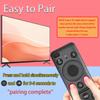 2 Pack New BN59-01432A TM2360E Solar Voice Remote Control Replacement for 2023 and 2024 Compatible with Samsung Neo QLED, 8K, The Frame and Crystal UHD Series, 4 Shortcut Buttons, Black view 3
