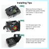 POPOBUY 5PK Compatible with Brother Label 18mm STe-141 Mobile Solutions Non-Adhesive Stencil Tape STe141 ST141 Black on Clear 3/4" (18mm) x 9.8' (3m), for PT-D450 PT-E500 PT-D600 Label Maker view 2