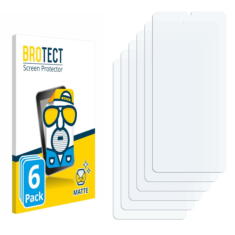 brotect Screen Protector Anti-Glare compatible with Hifi Walker G7 Pro (6 Pack) Screen Protector Matte, Anti-Fingerprint Protection Film
