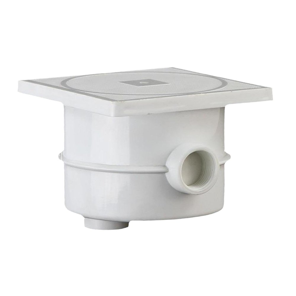 Underwater Light Junction Box for Swimming Pool Wire Connection, Waterproof Project Box Case for Commercial Pool Lighting Systems, 5.12x5.12x3.94 inch