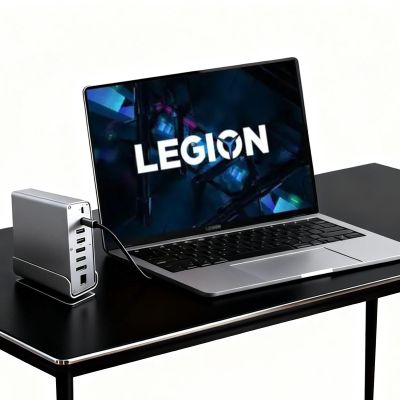 Docking Station for Lenovo Legion 9i 7i 5i 5 Pro 7i 5i 5 Slim 5 7 7i Y530 Y730 Y7000 Gaming Laptop, 15-in-1 USB C with 360  Rotating Base, 2 * 4K HDMI and 1*DP, 10Gbps USB Port Transfer, RJ45, Audio