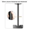 Ceiling TV Mount Stand - Adjustable Ceiling TV Mount Bracket 45 Swivel Bracket For 24-43 Inch TV Supports Up To 30 Kg/66 Lbs LCD TV Floor Stand Ceiling/Floor Mounting view 3